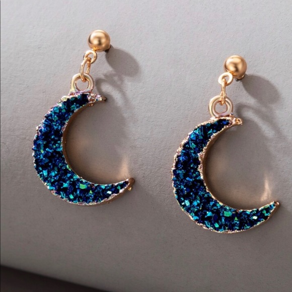 Moon earrings - Picture 3 of 3